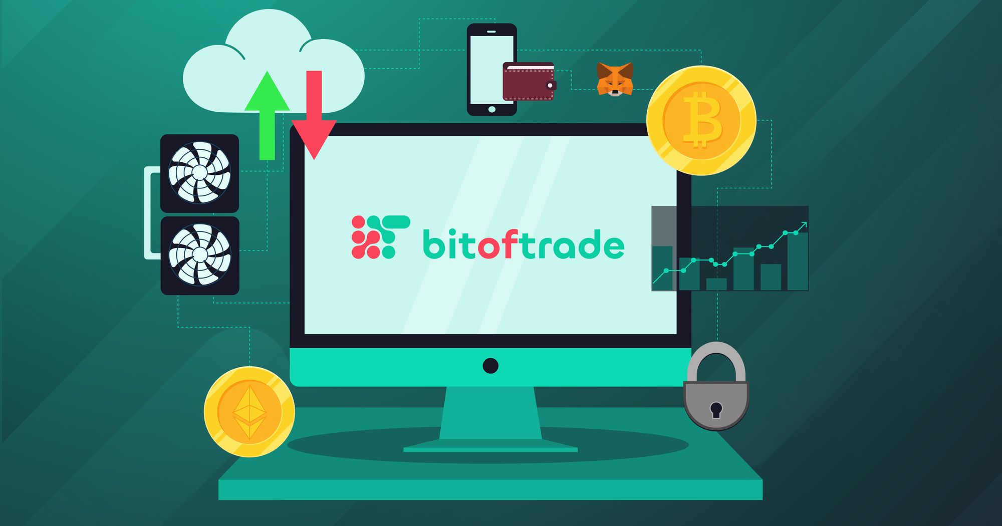 Обзор децентрализованной биржи bitoftrade. Как DEX меняет правила зависимой  игры