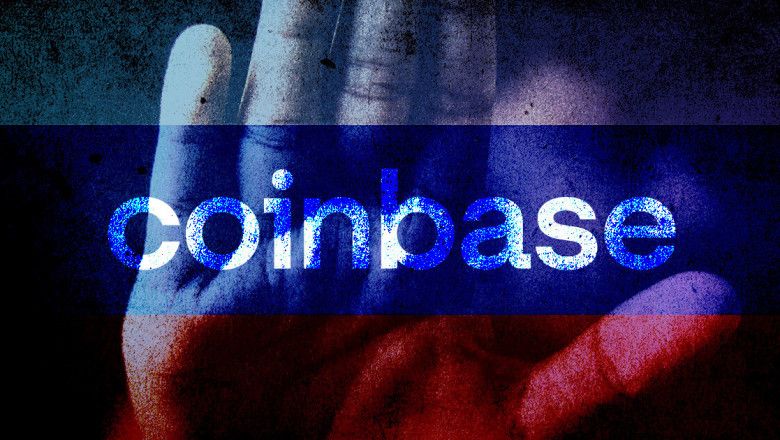 Coinbase закрывает аккаунты россиянам