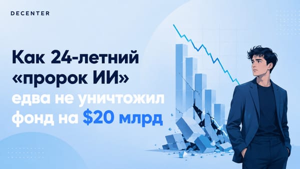 Как 24-летний «пророк ИИ» едва не уничтожил фонд на $20 млрд